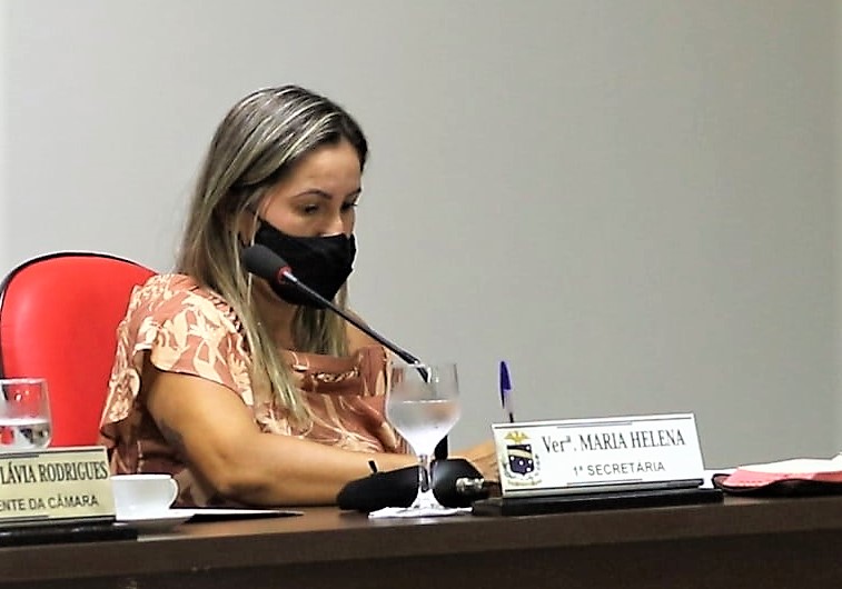 Jornal Folha de Colider – Vereadora Maria Helena defende uso racional e