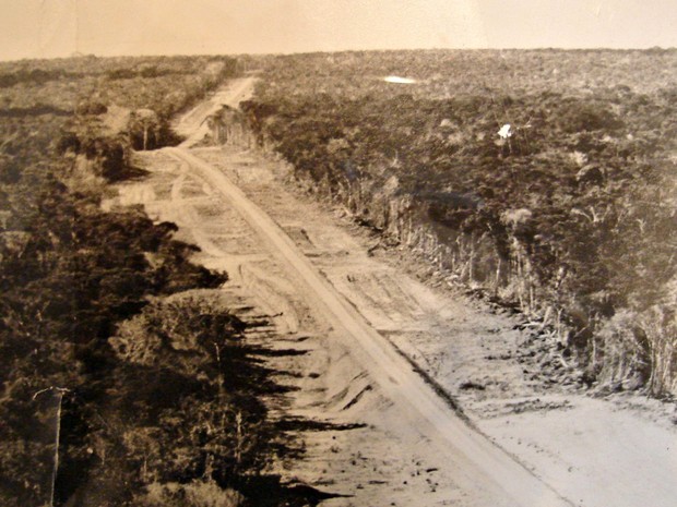 BR 163 COMPLETA 40 ANOS: principal via de escoamento de Mato Grosso começou a ser construÃda em 1971 por militares e civis