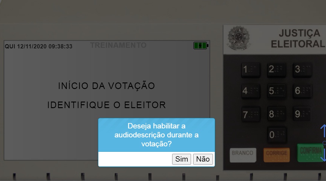 votação simulador