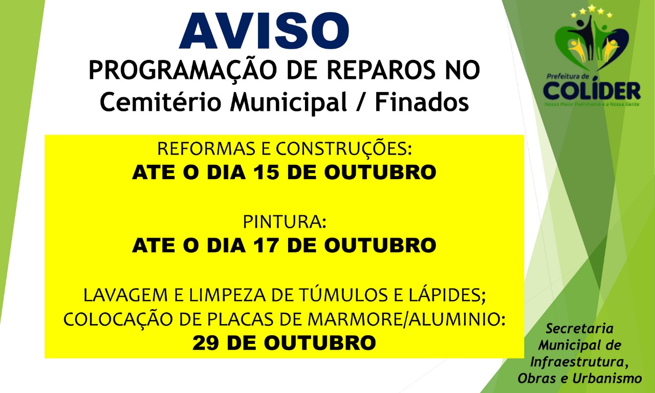 aviso prefeitura