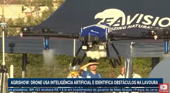 drone olho humano