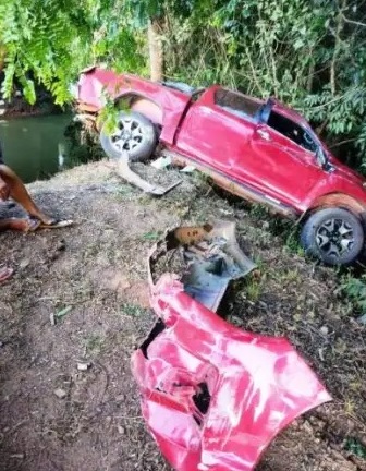 acidente ponte sem terra