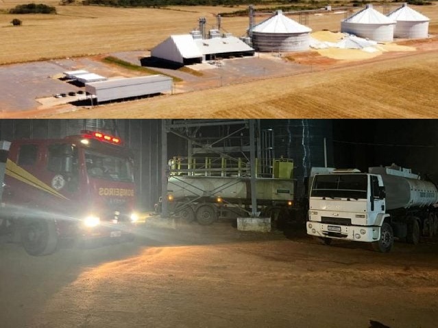 explosão silos confresa