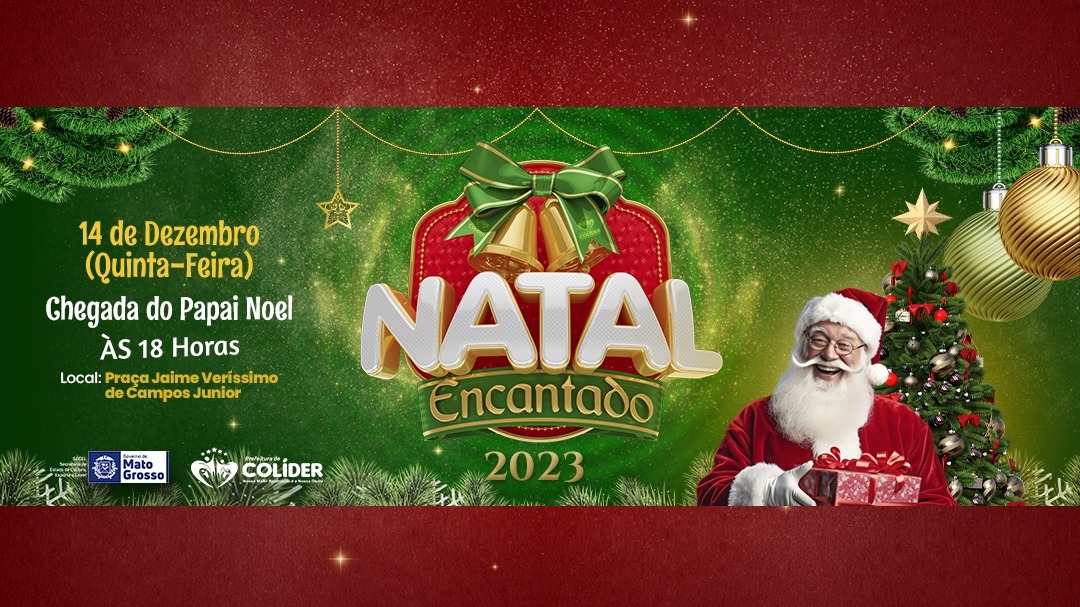 chegada papai noel