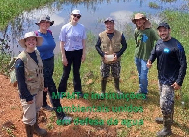 MPMT e instituições ambientais unidos em defesa da agua