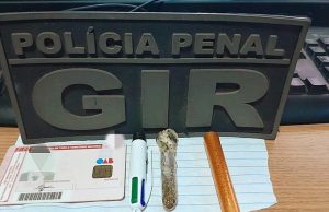 Advogado é flagrado tentando entregar maconha para preso em Penitenciária de MT