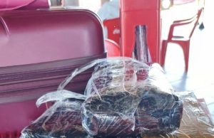 Mulher é presa transportando em mala dentro de ônibus droga avaliada em R$ 166 mil