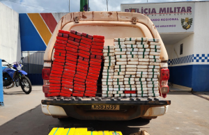 Neste fim de semana forças de segurança apreendem 227 tabletes de cocaína e causam prejuízo de R$ 8 milhões às facções criminosas