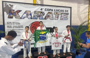 Atletas de Colíder conquistam medalhas na 4ª Copa Lucas de Karatê