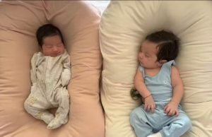 Brasileira engravidou depois de conseguir barriga solidária; os bebês têm 1 mês de diferença