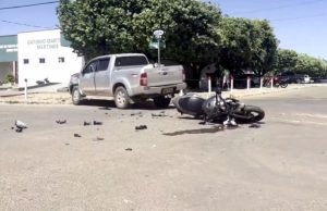 NORTÃO MT: Adolescente morre ao bater de frente com caminhonete em Alta Floresta