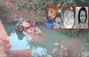 TRAGÉDIA: Queda de veículo em ponte mata quatro pessoas