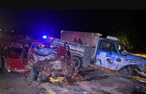 NORTÃO MT: quatro pessoas morrem em acidente envolvendo carro e caminhonete