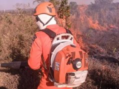 FIM DE SEMANA DE COMBATE: Corpo de Bombeiros extingue e combate vários incêndios florestais neste fim de semana em MT