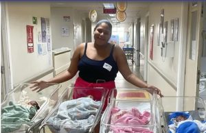 Quadrigêmeos recebem alta e mãe comemora; ‘Deus é dono da promessa’