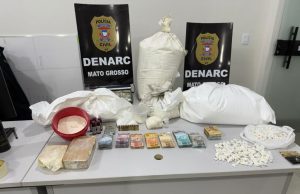 Distribuidora de fachada para comércio de cocaína é fechada e traficantes são presos em MT