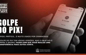 Campanha Justiça Segura do TJMT orienta população contra golpe do Pix