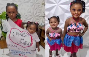 Mãe põe “CAMISA DA UNIÃO” em filhas que brigaram e ensina a pedir perdão. VÍDEO