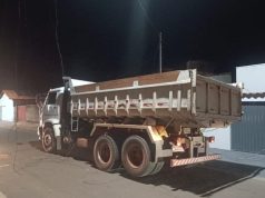 Homem é preso e caminhão furtado é recuperado na noite deste domingo(07)