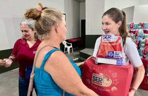 Prefeitura de Colíder realiza entrega de 400 cestas do programa SER Família no Bairro Bom Jesus