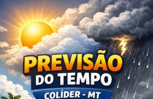 Semana será marcada por calor, chuvas e instabilidade em Colíder