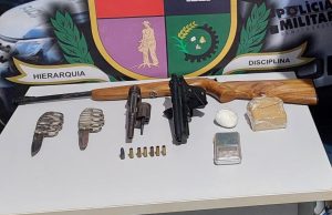 PATRULHAMENTO OSTENSIVO NO NORTE DE MT: homem é preso em flagrante pela PM com armas, munições e drogas