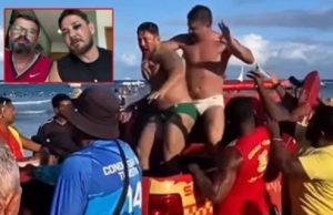 Turistas de MT são agredidos por comerciantes em praia de Porto de Galinhas.VÍDEO