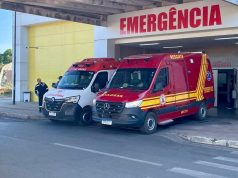 Corpo de Bombeiros resgata trabalhadores de dentro de caixa d’água de prédio