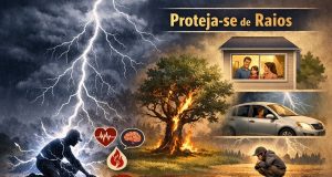 Você sabe o que acontece com o corpo ao ser atingido por um raio?