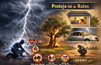 Você sabe o que acontece com o corpo ao ser atingido por um raio?