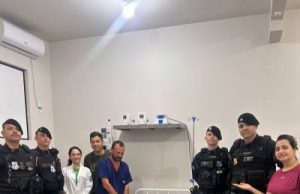 NORTÃO MT: policiais salvam bebê de 1 mês engasgado com medicamento