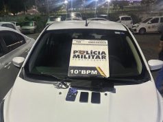 Quatro homens são presos, carro roubado apreendido e quadrilha é presa pela Polícia Militar em MT