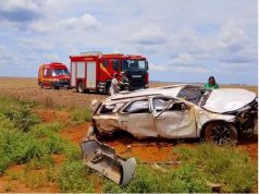 TRAGÉDIA: Hilux SW4 capota, arremessa passageiras e deixa duas pessoas mortas no Norte de MT na tarde deste domingo