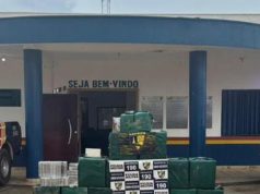 Forças de segurança apreendem 544 quilos de cocaína e causam prejuízo de R$ 12 milhões ao crime na tarde de ontem(09)