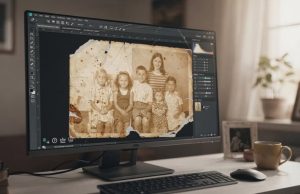 Você pode transformar sua foto antiga e rasurada em uma imagem colorida e nítida. Saiba como