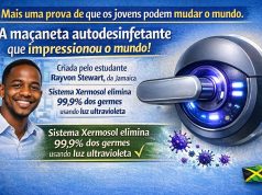 Maçaneta autodesinfetante para hospitais é inventada por estudante humilde