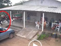 NORTÃO MT: vídeo mostra momento em que homem é assassinado a tiros em bar de Novo Mundo