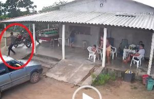 NORTÃO MT: vídeo mostra momento em que homem é assassinado a tiros em bar de Novo Mundo