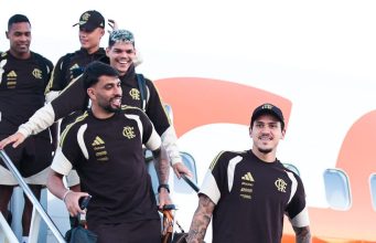 Flamengo desembarca em Buenos Aires para decisão contra o Lanús