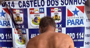 Homem é esfaqueado em bar de Castelo de Sonhos; suspeito é preso horas depois