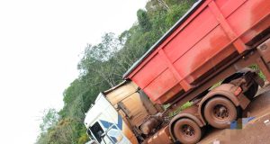 Tragédia na BR-163: acidente envolvendo caminhões é registrado na tarde deste domingo(22)