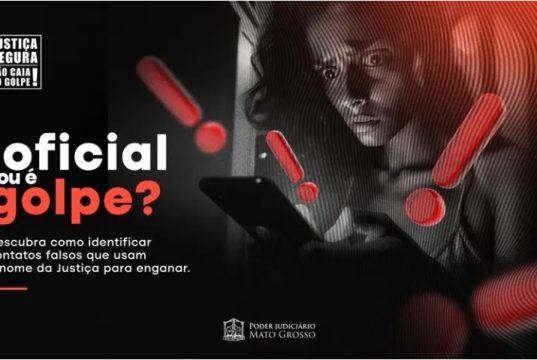 Falsos oficiais de justiça usam WhatsApp para aplicar golpes; TJMT orienta população