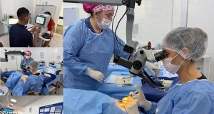 Mutirão de catarata realizado neste fim de senama no Hospital Regional de Colider atende dezenas de pessoas