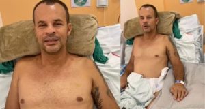 4 dias depois de tomar polilaminina, policial tetraplégico melhora e agradece.Vídeo