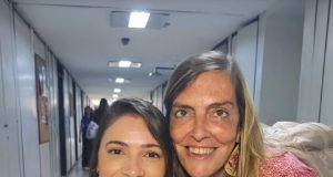 ENCONTRO ESPERADO: após 12 anos tetraplégica a ex-ginasta Lais Souza conhece a dra. Tatiana Sampaio, criadora da polilaminina