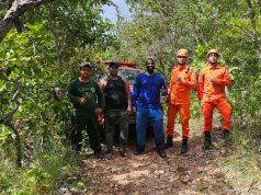 Três trilheiros perdidos em morro são resgatados pelos bombeiros na tarde de ontem(17)