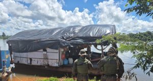 NORTÃO MT: garimpo ilegal é fechado e dois homens são presos