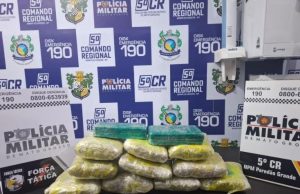 Homem é preso nesta quarta-feira(25) transportando 7,5 quilos de drogas dentro de ônibus