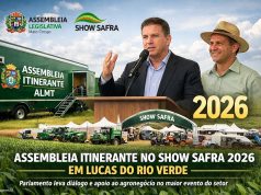 Show Safra 2026 no Norte de MT terá Assembleia Itinerante da ALMT e debate sobre futuro do agro em Mato Grosso
