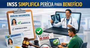 ENVIO DE DOCUMENTOS ONLINE: com nova regra publicada hoje(24) perícia do INSS pode ser feita sem sair de casa